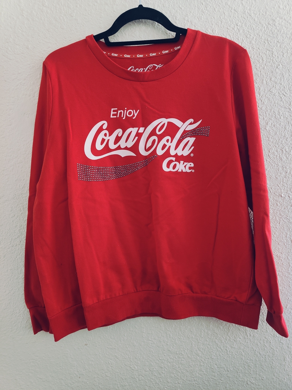 Coca-Cola Red Logo Crewneck Sweatshirt